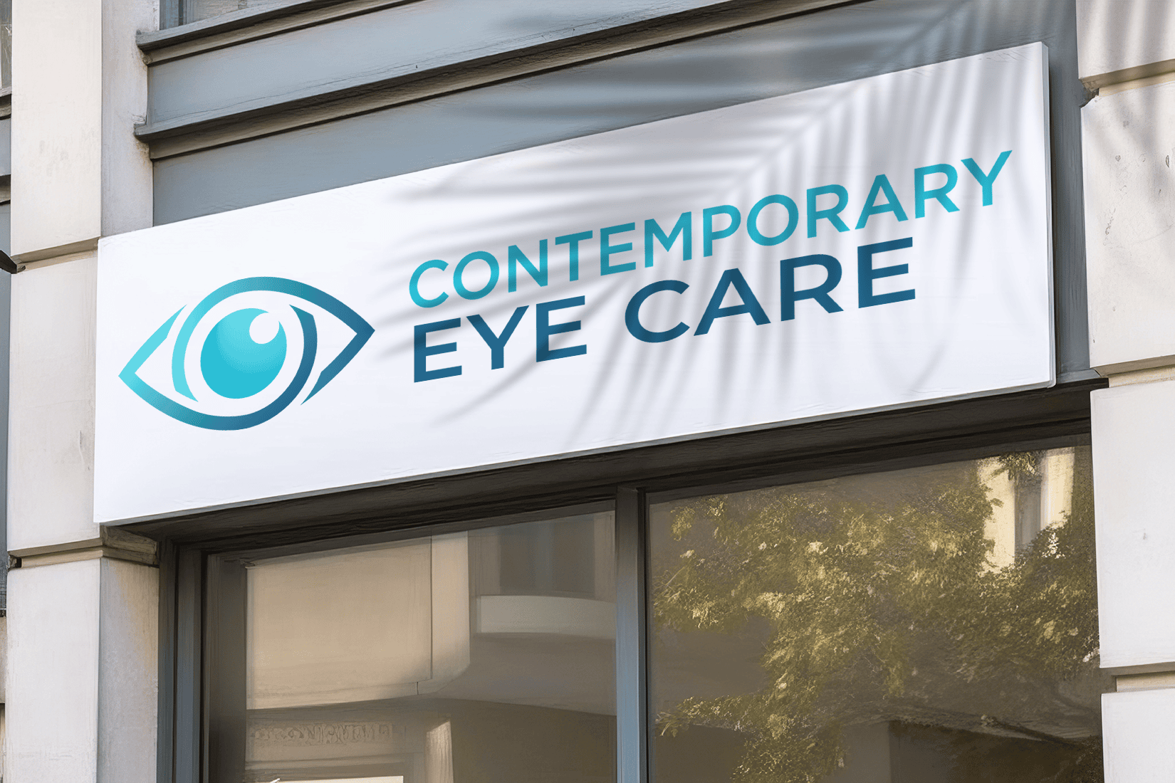 Optometry marketing related picture of a logo